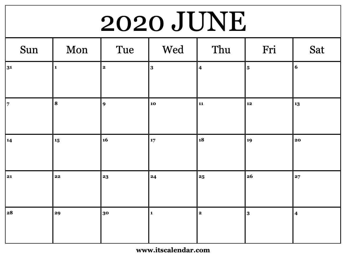 calendar 2020 june print friendly june 2020 uk calendar blank calendar 2020 17