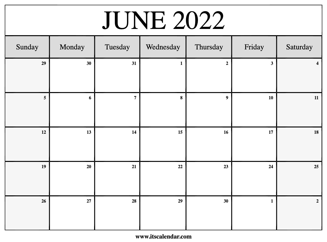 June 2022 Regents Schedule Free Printable June 2022 Calendar
